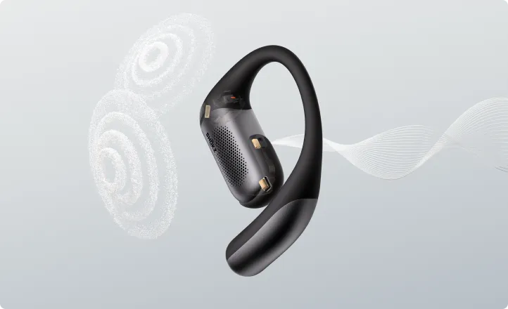 Shokz OpenFit Pro Open Air Earbuds with Consistent Noise Reduction