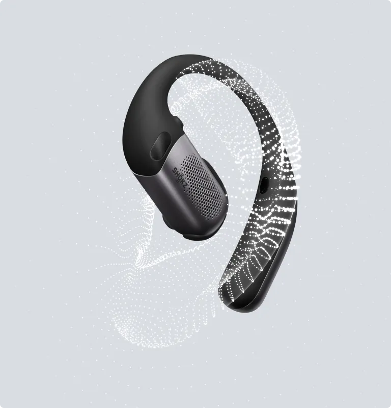 Shokz OpenFit Pro Open Ear Headphones with Smart Wear Detection