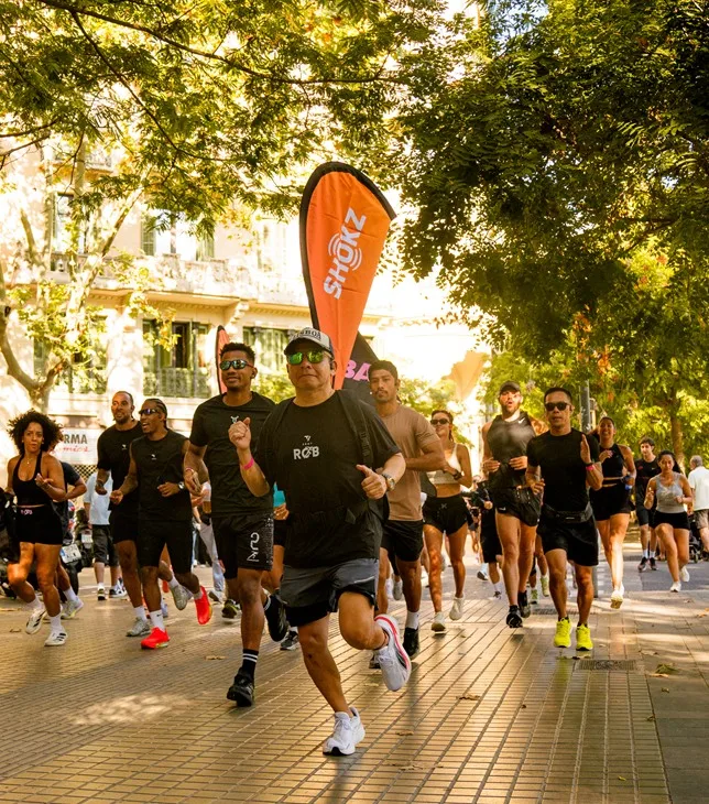 Shokz Running Crew 바르셀로나